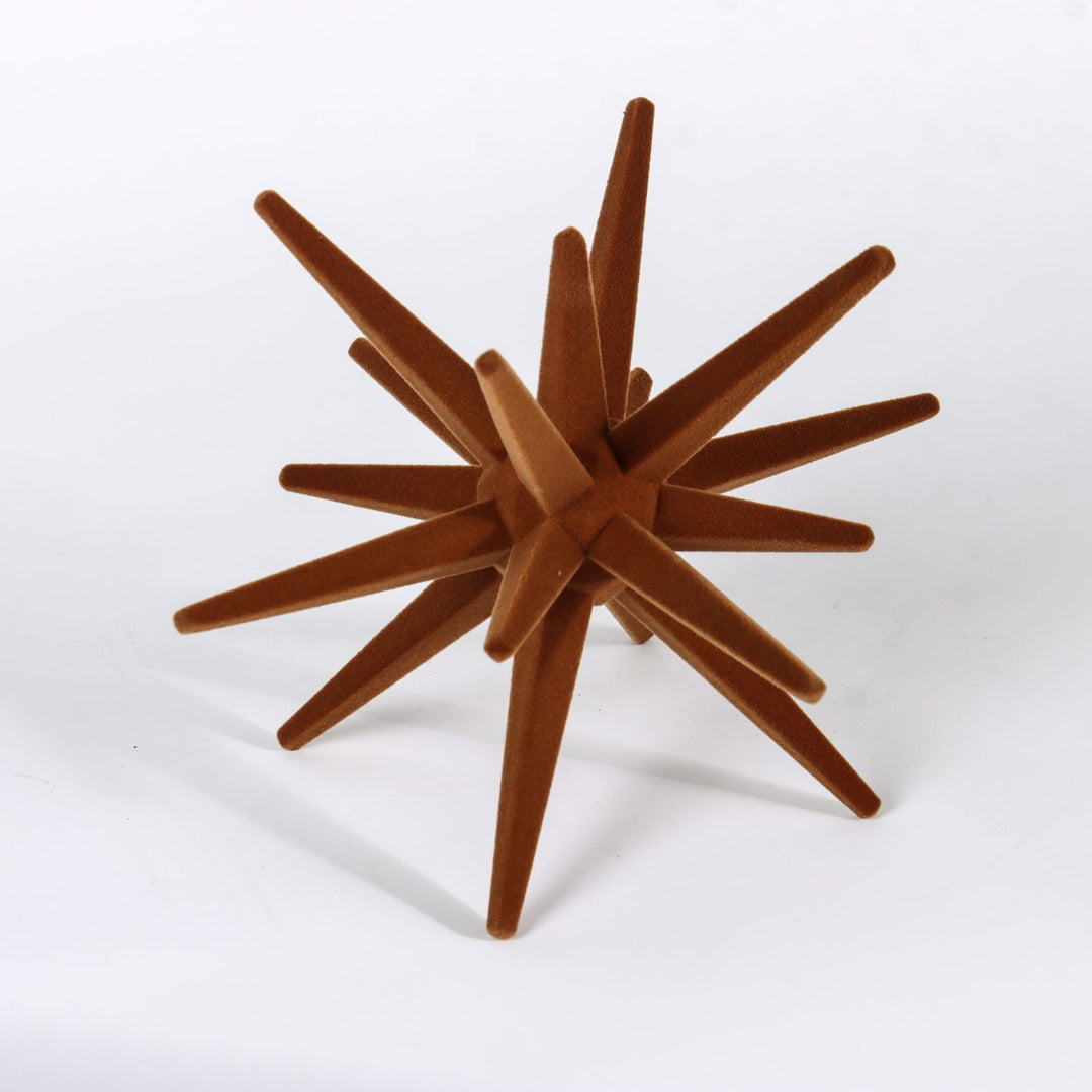 Starfish Ornament - Coffee