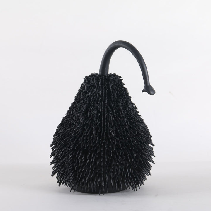 Black Pear Sculpture - Large