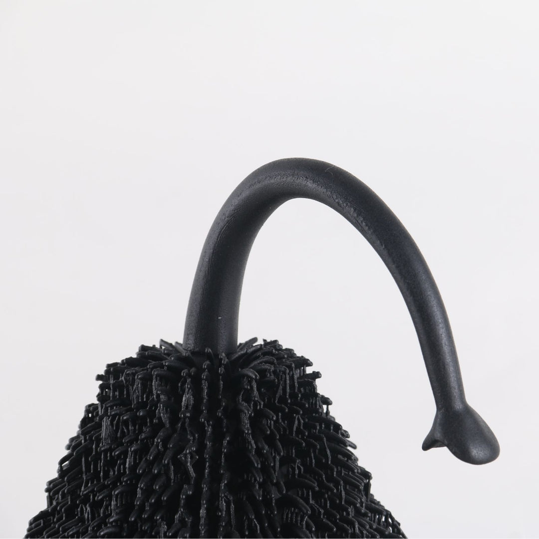 Black Pear Sculpture - Large