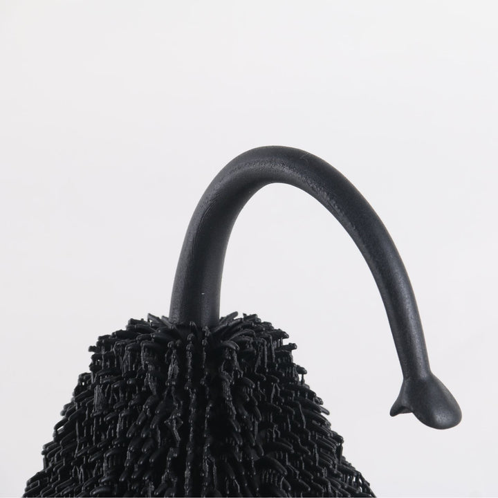 Black Pear Sculpture - Large