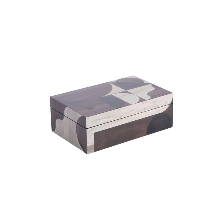 Stanza Geometric Inlay Box - Large