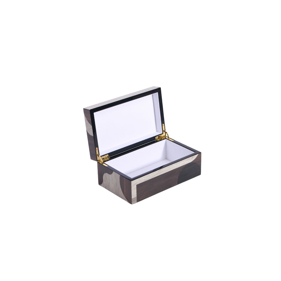Stanza Geometric Inlay Box - Small