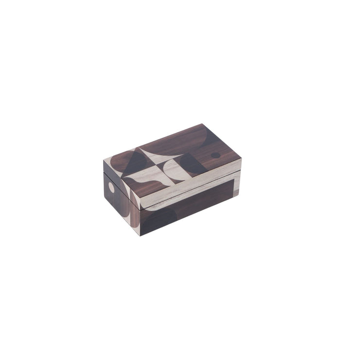 Stanza Geometric Inlay Box - Small