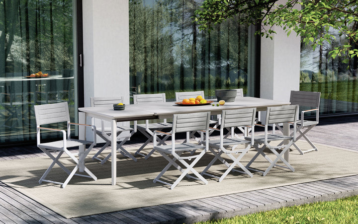 Chic Folding Chair in White