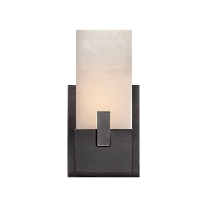Covet Short Clip Bath Sconce in Bronze