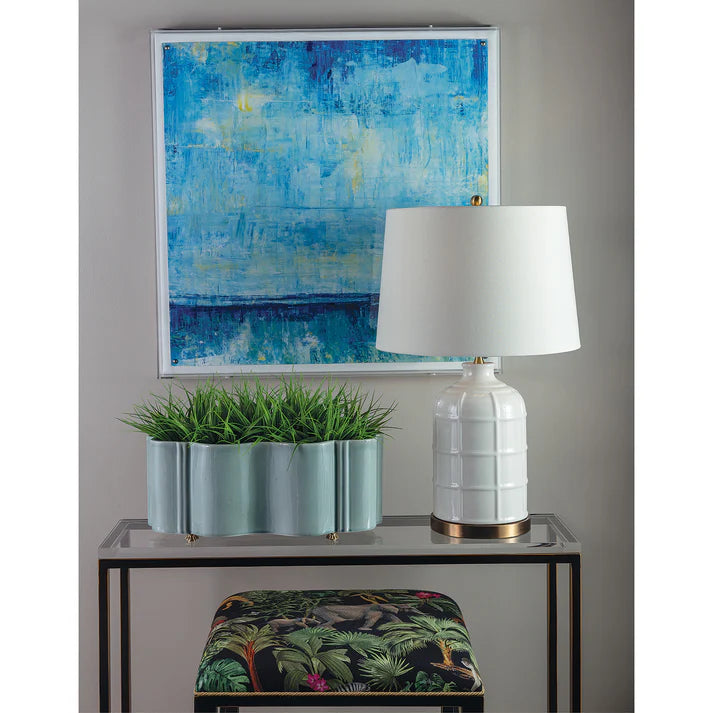 Bamboo Garden Cream Lamp