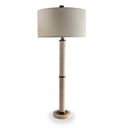 Tivoli Natural & Brass Lamp