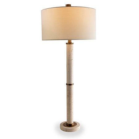 Tivoli Natural & Brass Lamp