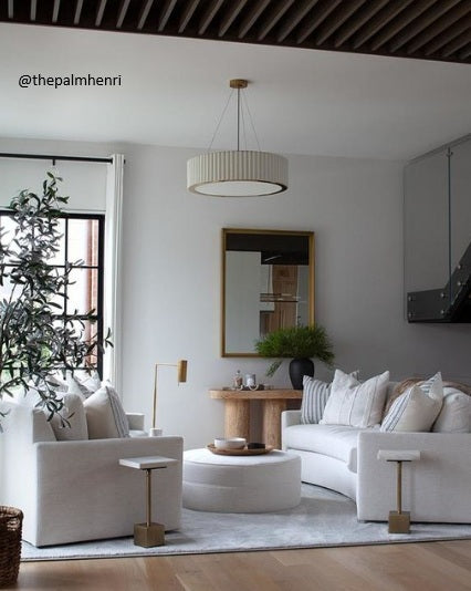 Palati Extra Large Hanging Shade in Hand-Rubbed Antique Brass