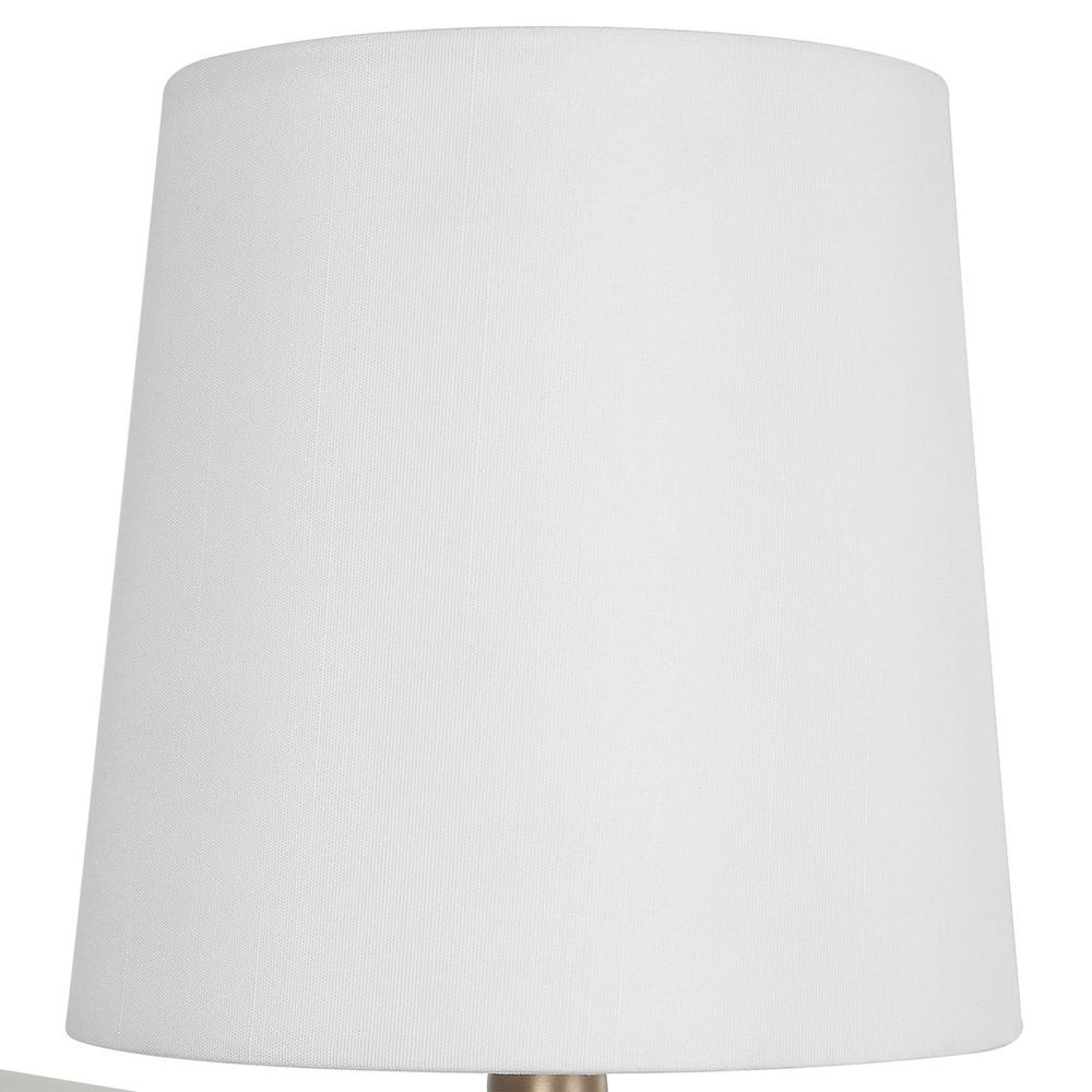 On a Shelf Mini Lamp - White Marble/Brass