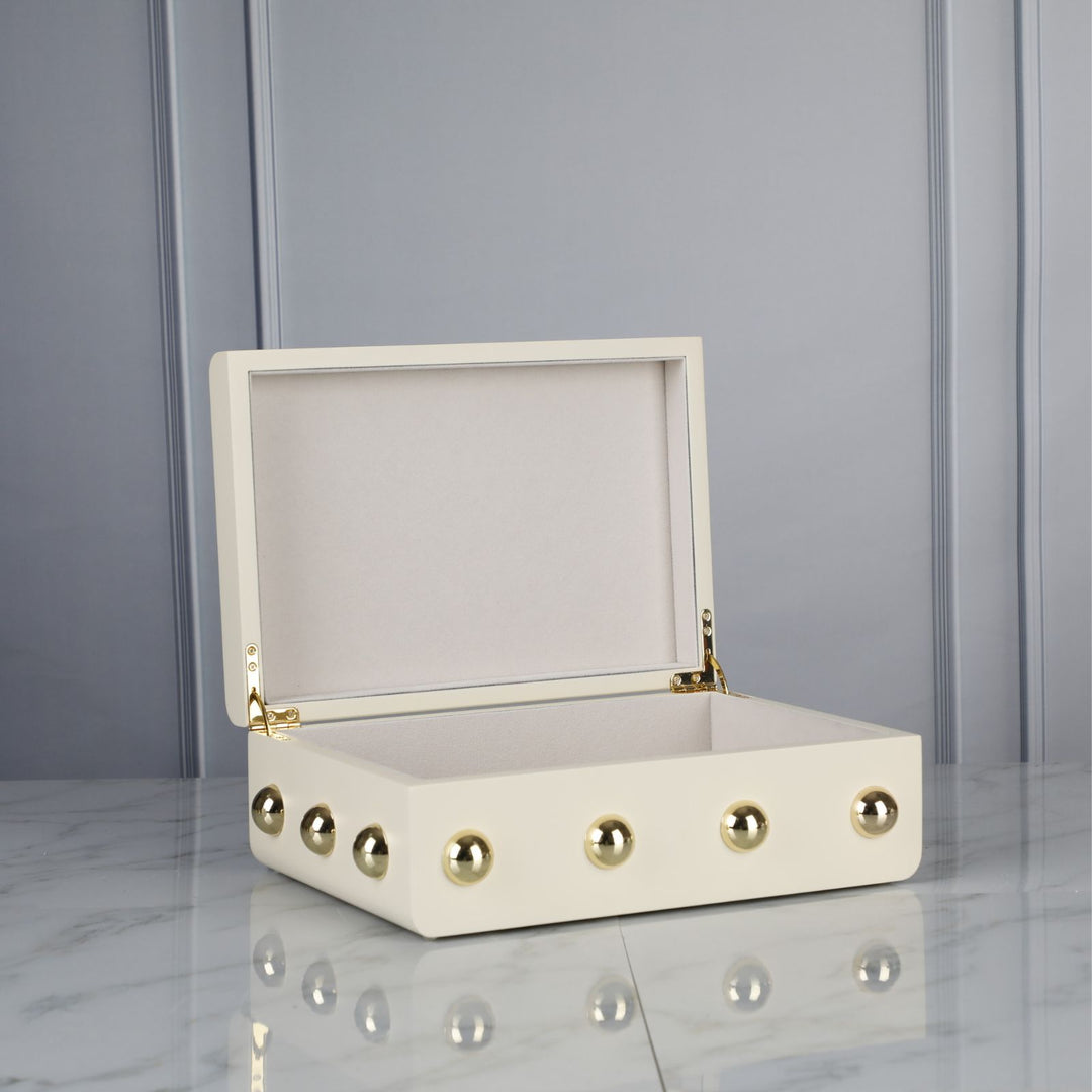 Celeste Glamour Cream & Gold Box - Large