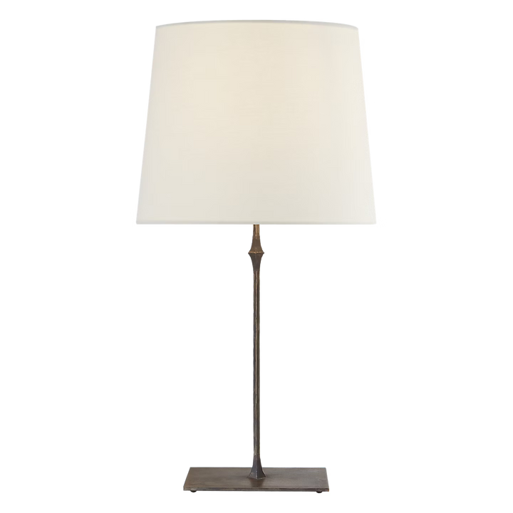 Dauphine Table Lamp in Aged Iron
