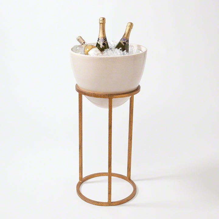 Wise Eggs - Antique Gold Leaf - Medium