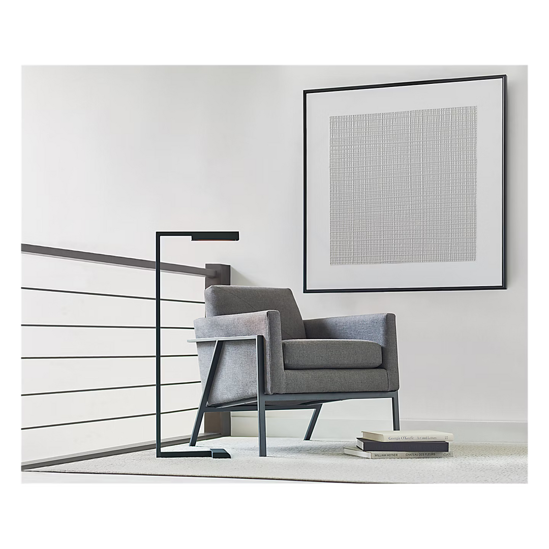 Dessau 38 Floor Lamp in Nightshade Black