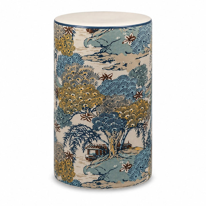Sea Of Trees Garden Stool