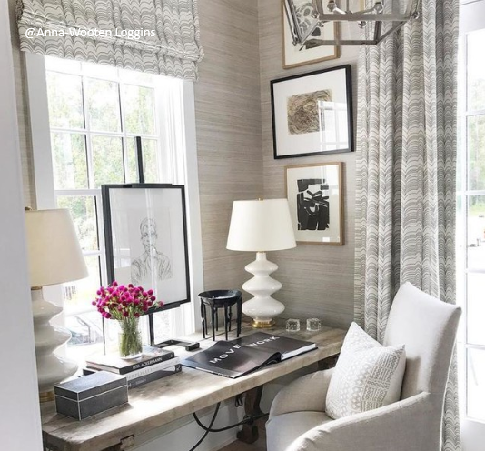 Smith Medium Table Lamp in Ivory