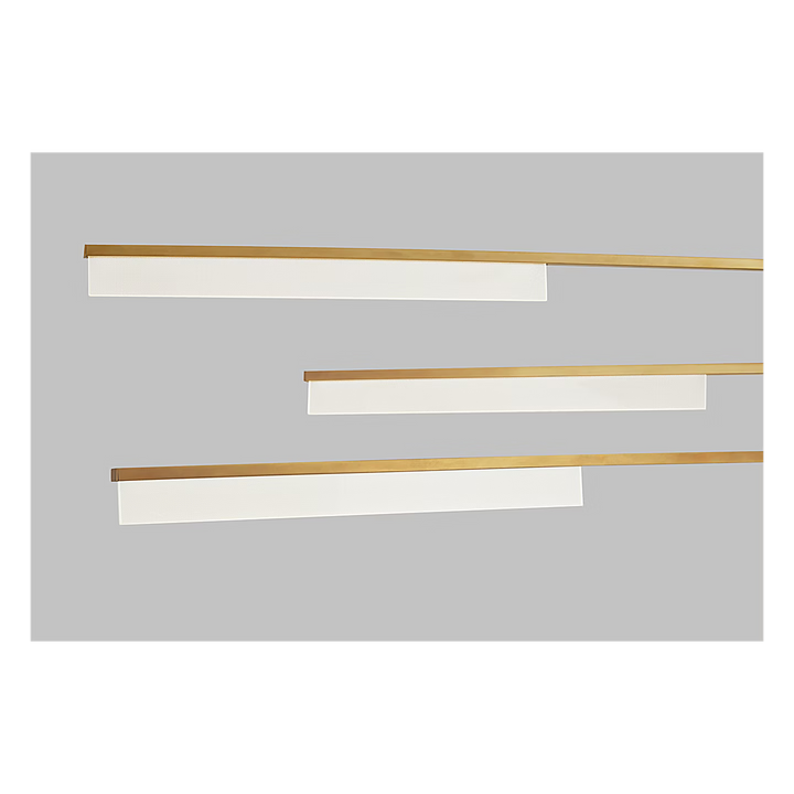 Klee 6-Light Chandelier in Natural Brass