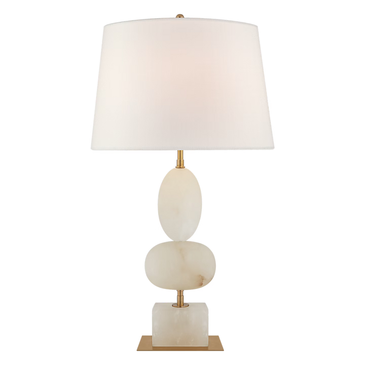 Dani Medium Table Lamp in Alabaster