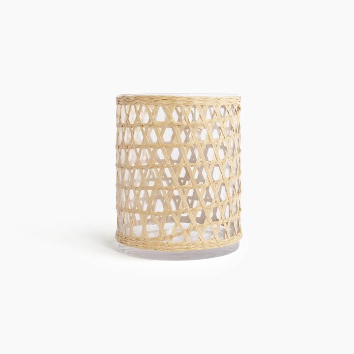 Island Wrapped Natural Hurricane/Vase - X Large