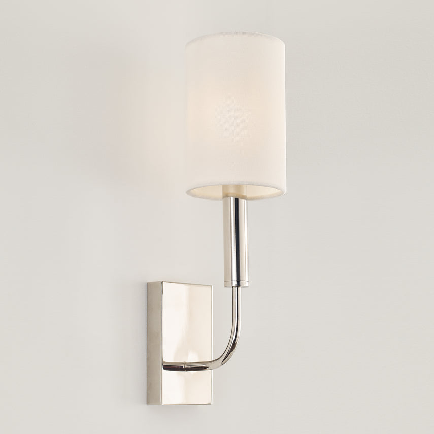 Brianna Sconce in Polished Nickel