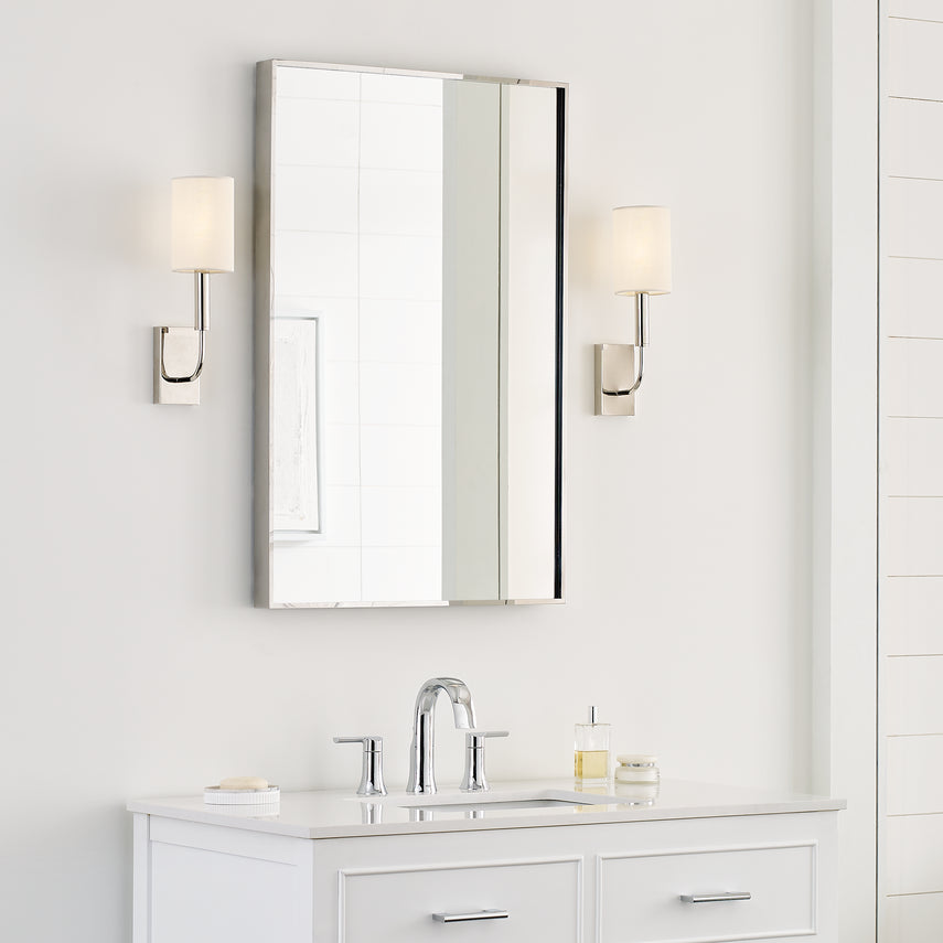 Brianna Sconce in Polished Nickel