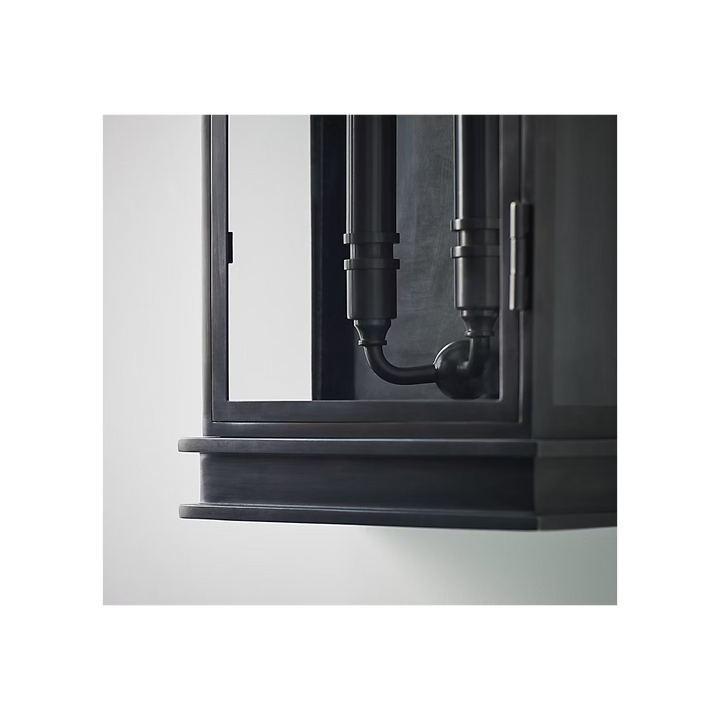 Linear Lantern Tall in Bronze