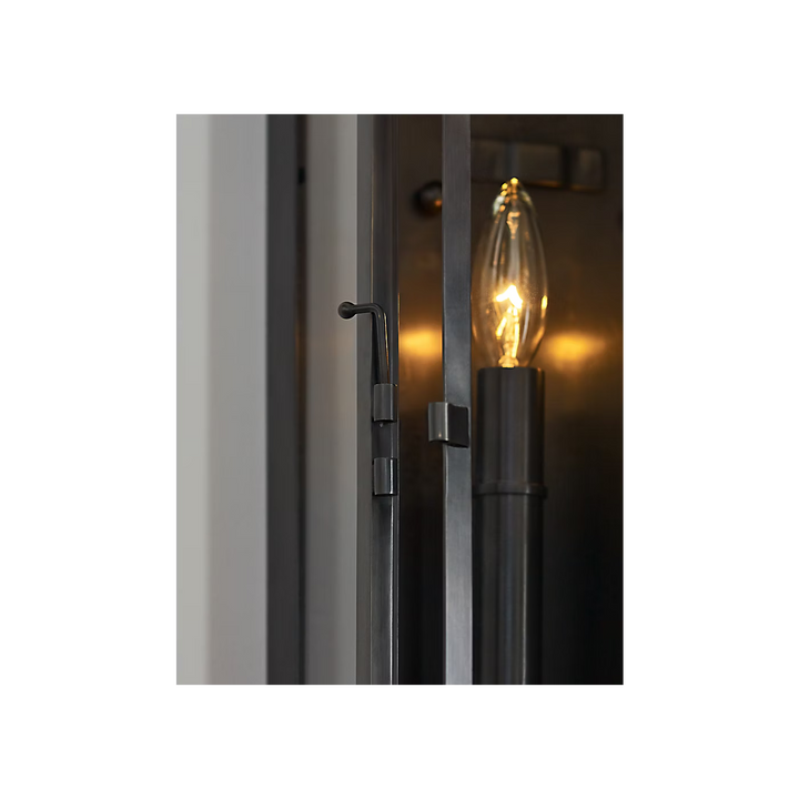 Linear Lantern Tall in Bronze