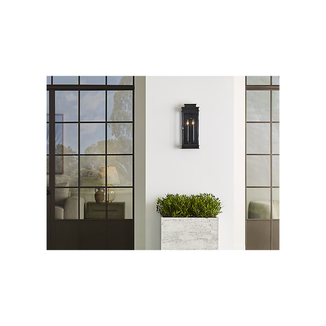 Linear Lantern Tall in Bronze