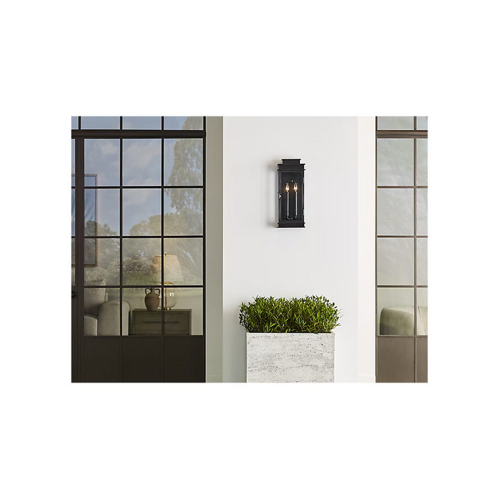 Linear Lantern Tall in Bronze