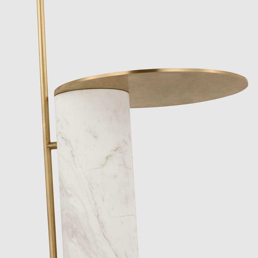 Alma Tray Table Floor Lamp