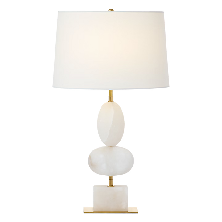 Dani Medium Table Lamp in Alabaster