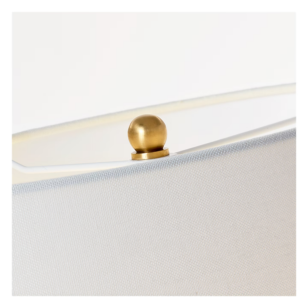 Dani Medium Table Lamp in Alabaster