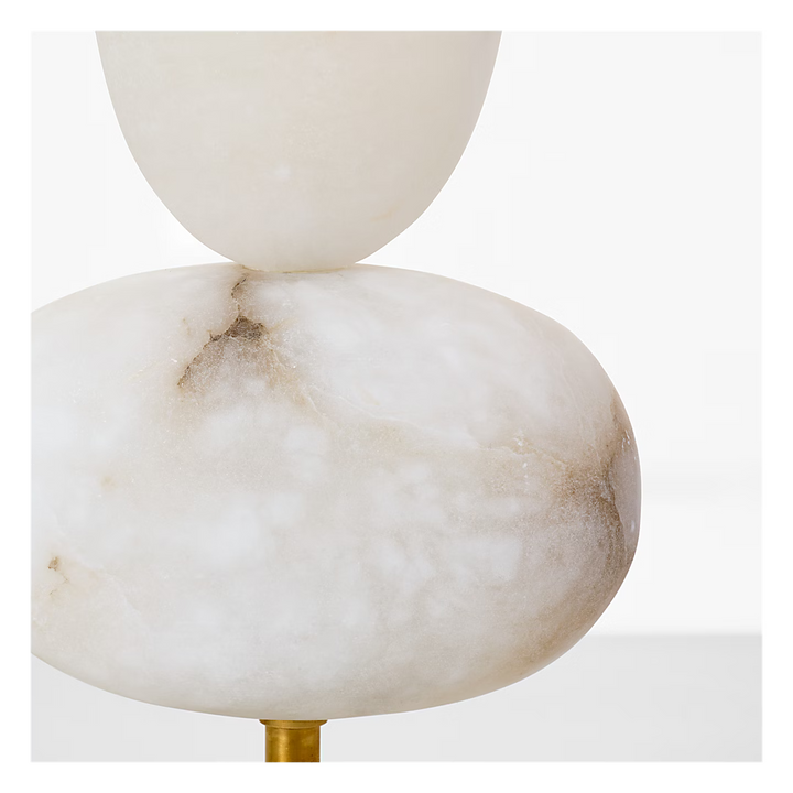 Dani Medium Table Lamp in Alabaster