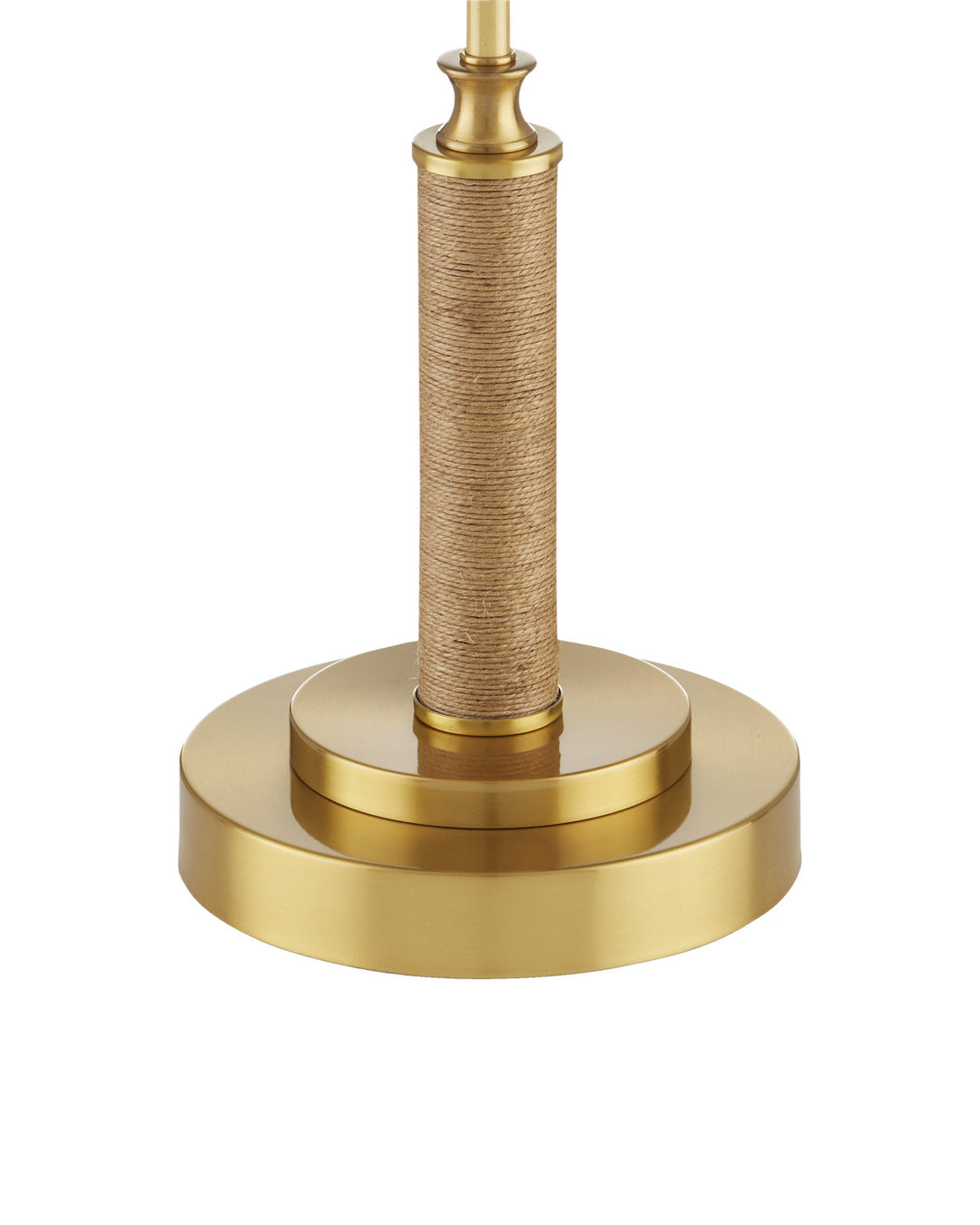 Ippolito Brass Console Lamp