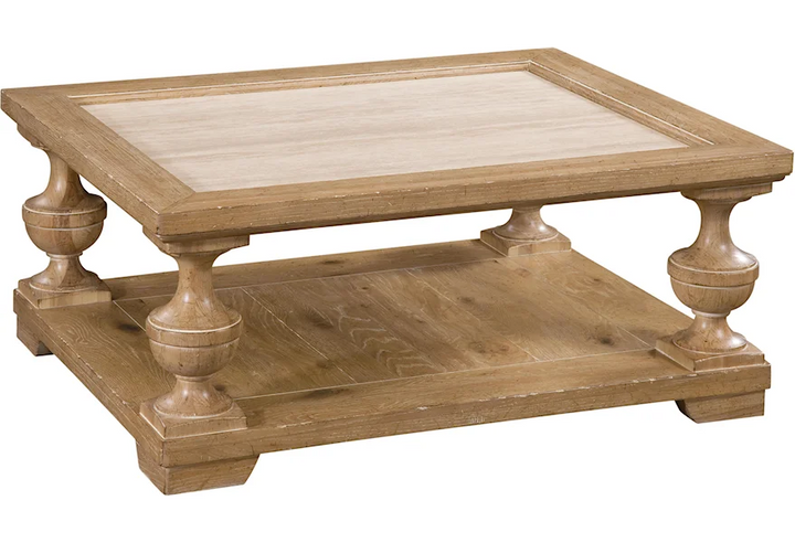 Ancestry Cocktail Table with Marble Top