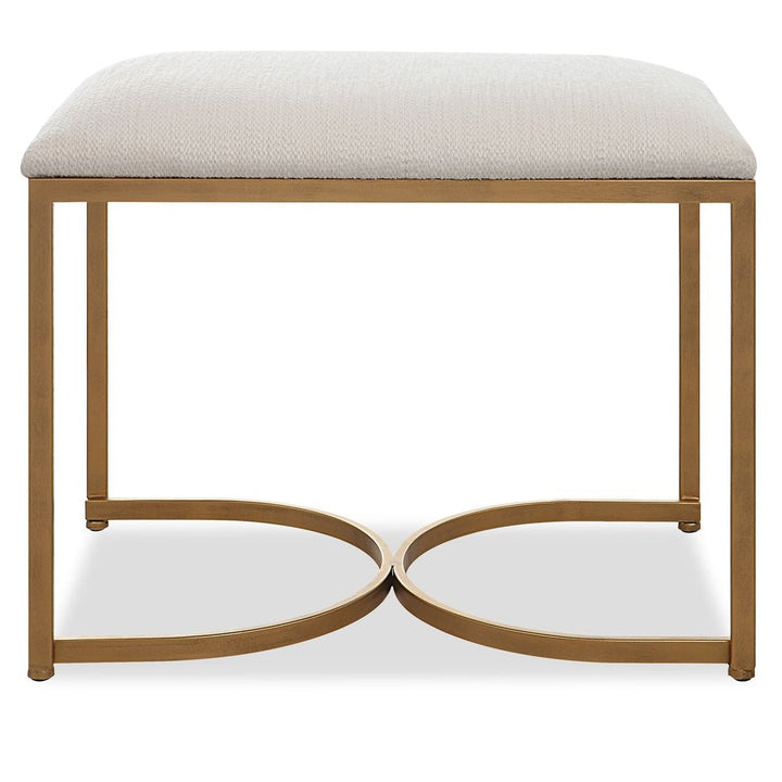 Half Circle Accent Bench