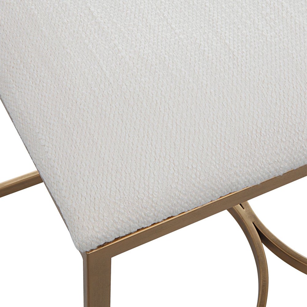 Half Circle Accent Bench