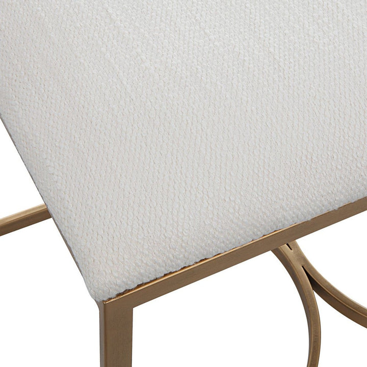 Half Circle Accent Bench