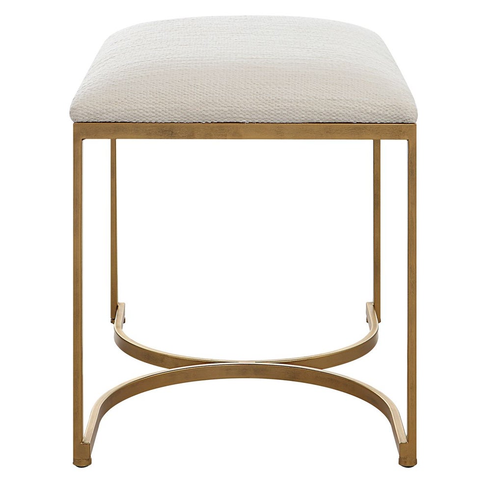Half Circle Accent Bench