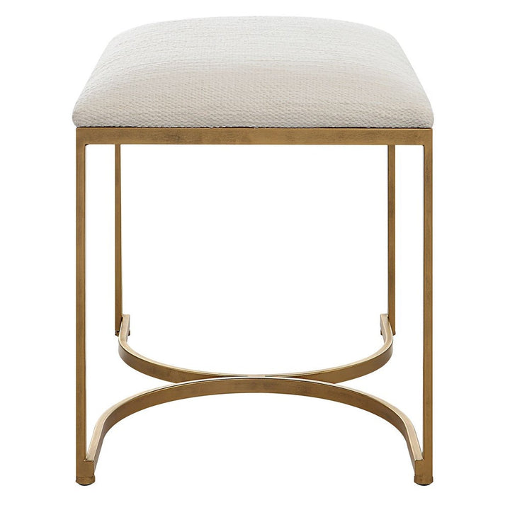 Half Circle Accent Bench