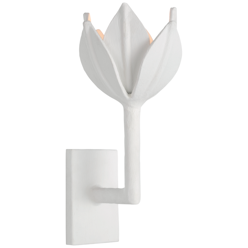 Alberto Small Sconce in Plaster White