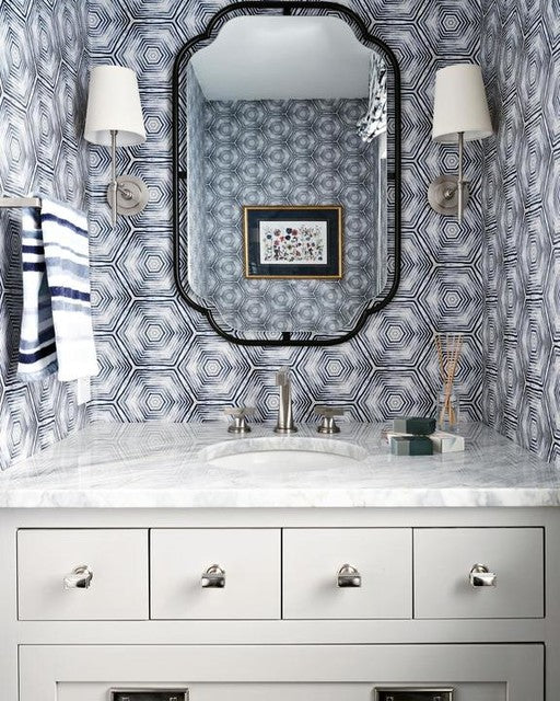 Bryant Sconce in Polished Nickel with Linen Shade