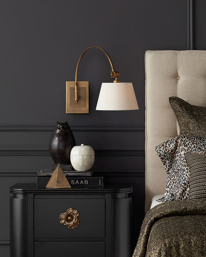 Ashby Brass Swing - Arm Wall Sconce