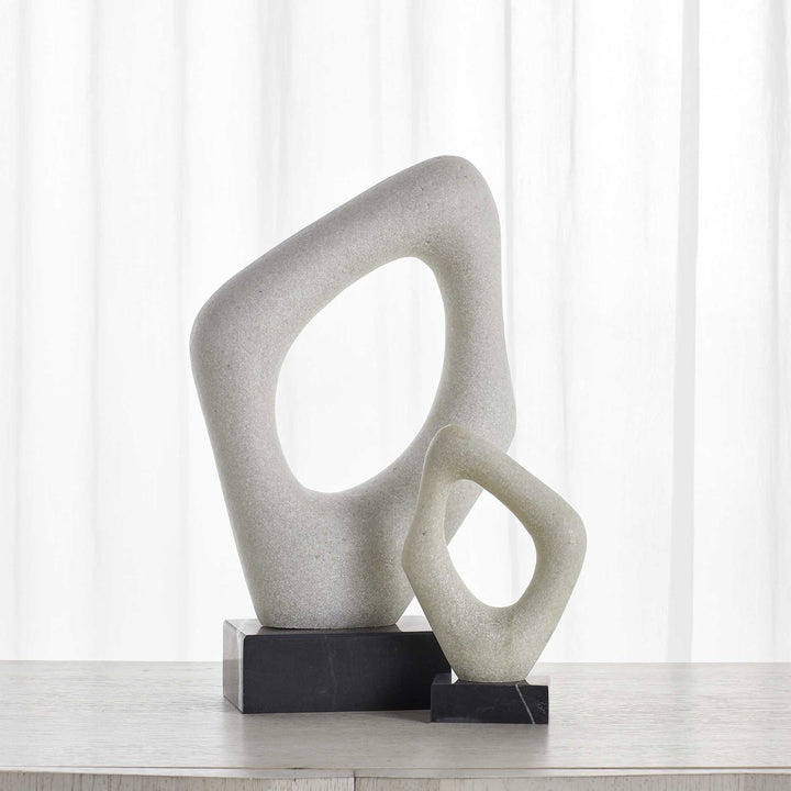 Stone Cavern Sculptures - Set of 2