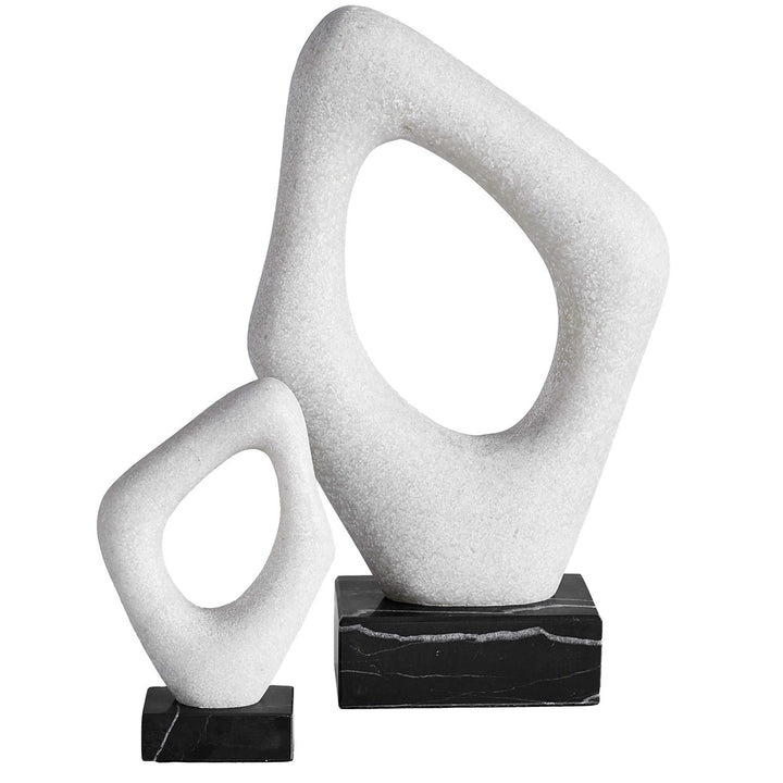 Stone Cavern Sculptures - Set of 2