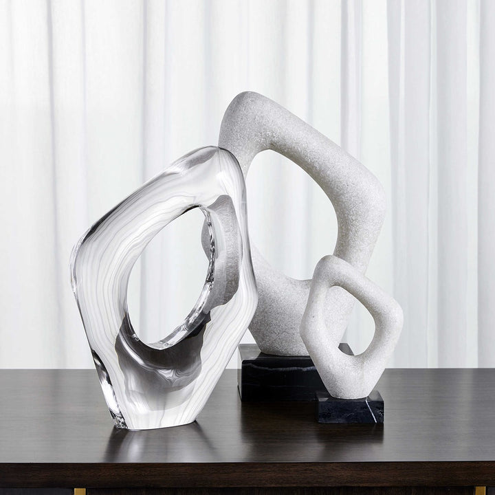 Stone Cavern Sculptures - Set of 2