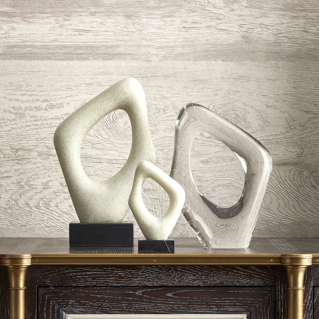 Stone Cavern Sculptures - Set of 2