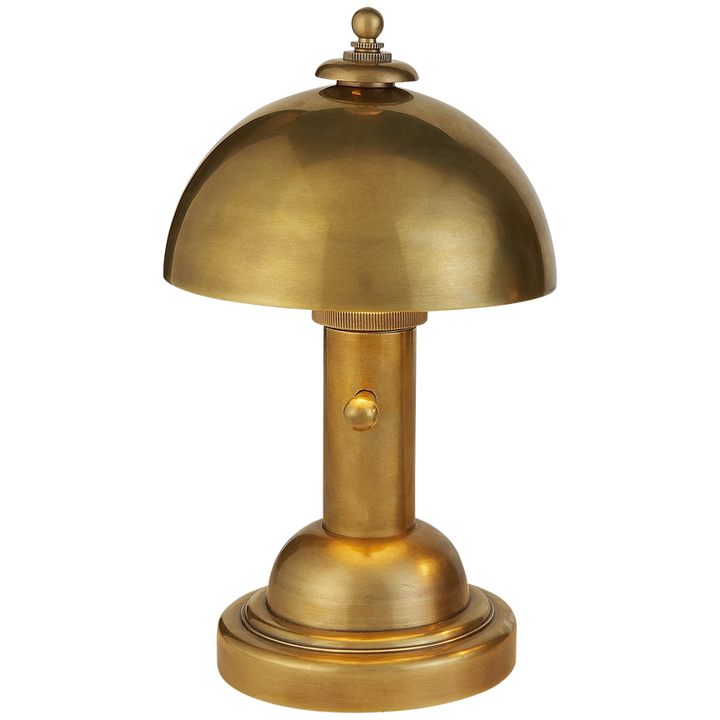 Totie Task Lamp in Hand-Rubbed Antique Brass