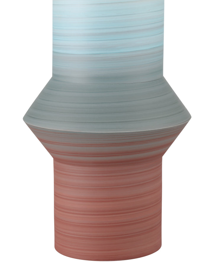 Happy 80's Blue & Red Vase - Set of 2