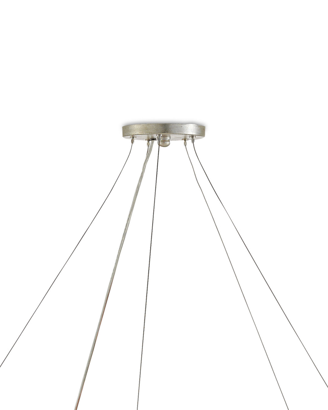 Ringmaster Silver Chandelier